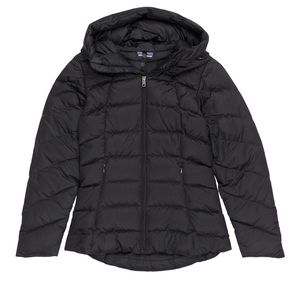 Patagonia women’s black down puffer jacket